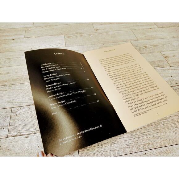 Equal Fruitful Delites CookBook by The NutraSweet Company 1984 PB Booklet - Picture 8 of 13